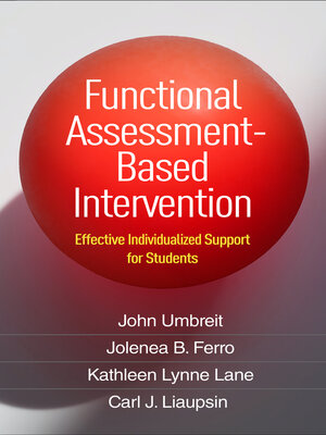 cover image of Functional Assessment-Based Intervention